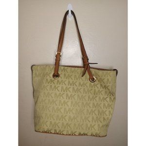 Michael Kors Jacquard Logo Tote